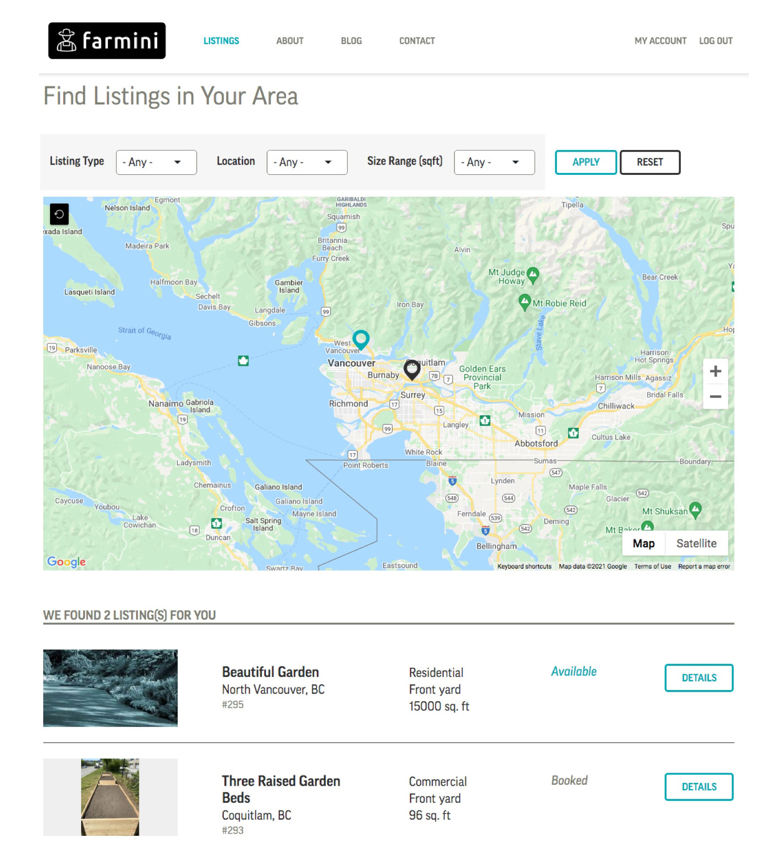 Listings
