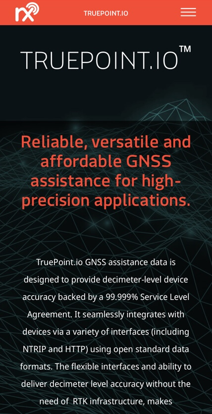 RX Mobile Homepage