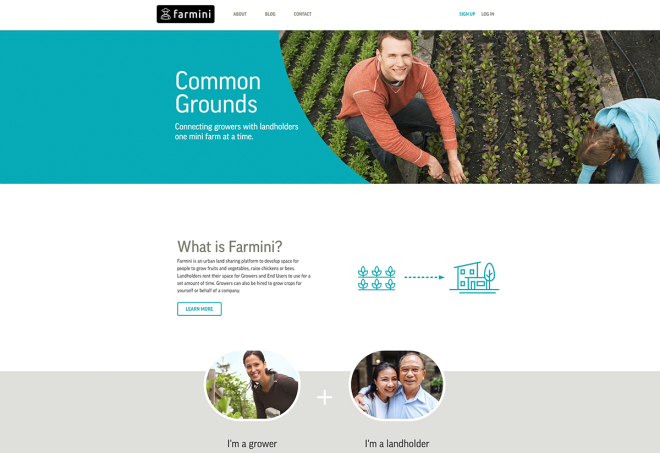 Farmini home page
