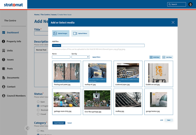 STRAT Modal Window