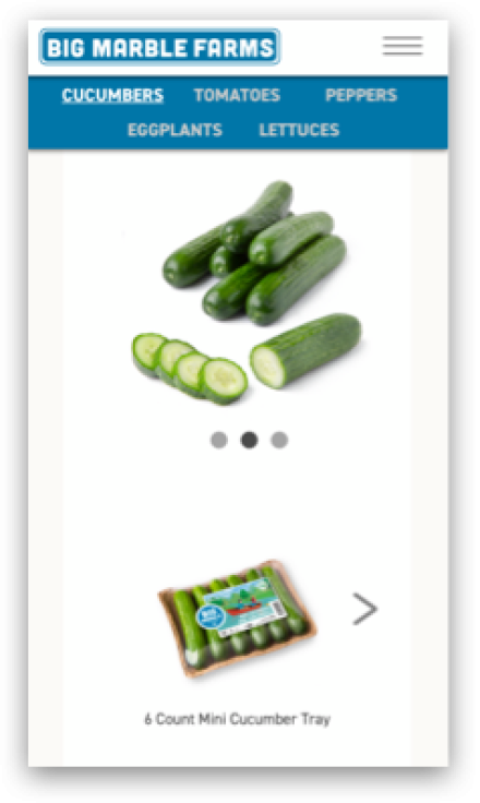 bmf products page mobile