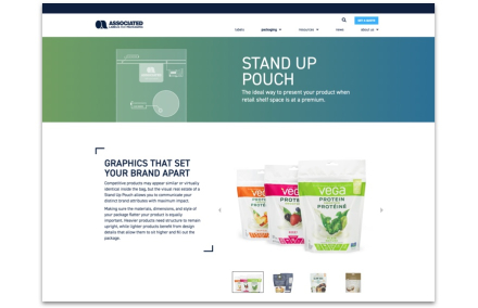 Pouch web page