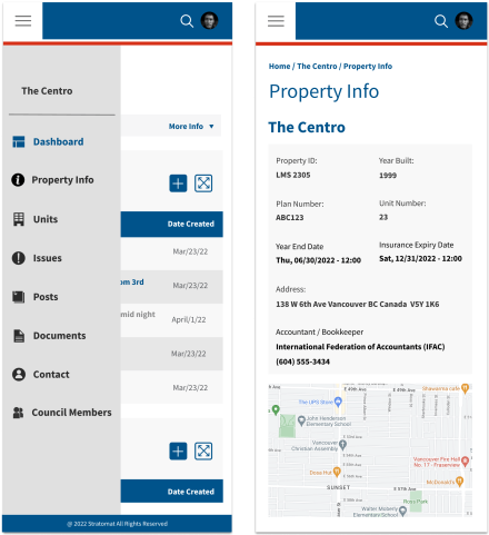 Mobile Dashboard