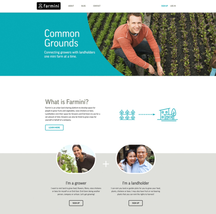 Farmini home page